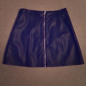 NWT Forever 21 Faux Leather Skirt